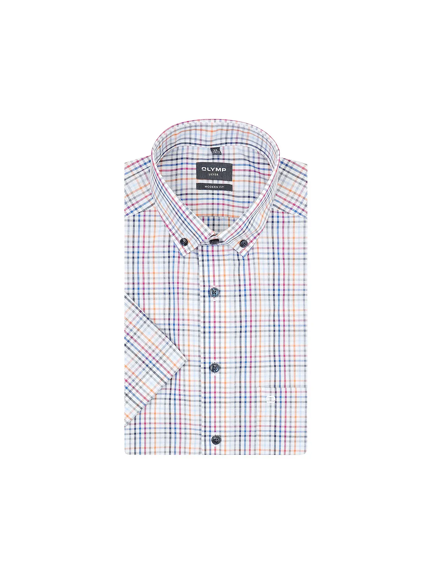 OLYMP | Hemd Modern Fit | orange